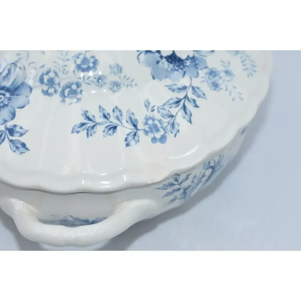 Ralph Lauren Morning Garden Covered Vegetable Dish Casserole Tureen
